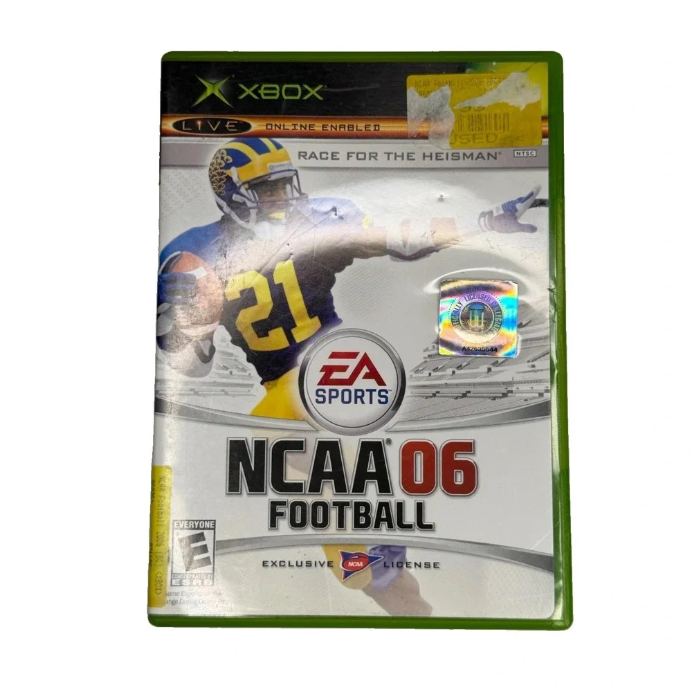 NCAA Football 06 | Xbox Original, 2005 | Complete CIB W/ Manual